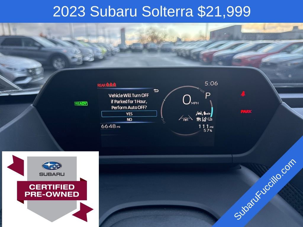 Used 2023 Subaru Solterra AWD image 14