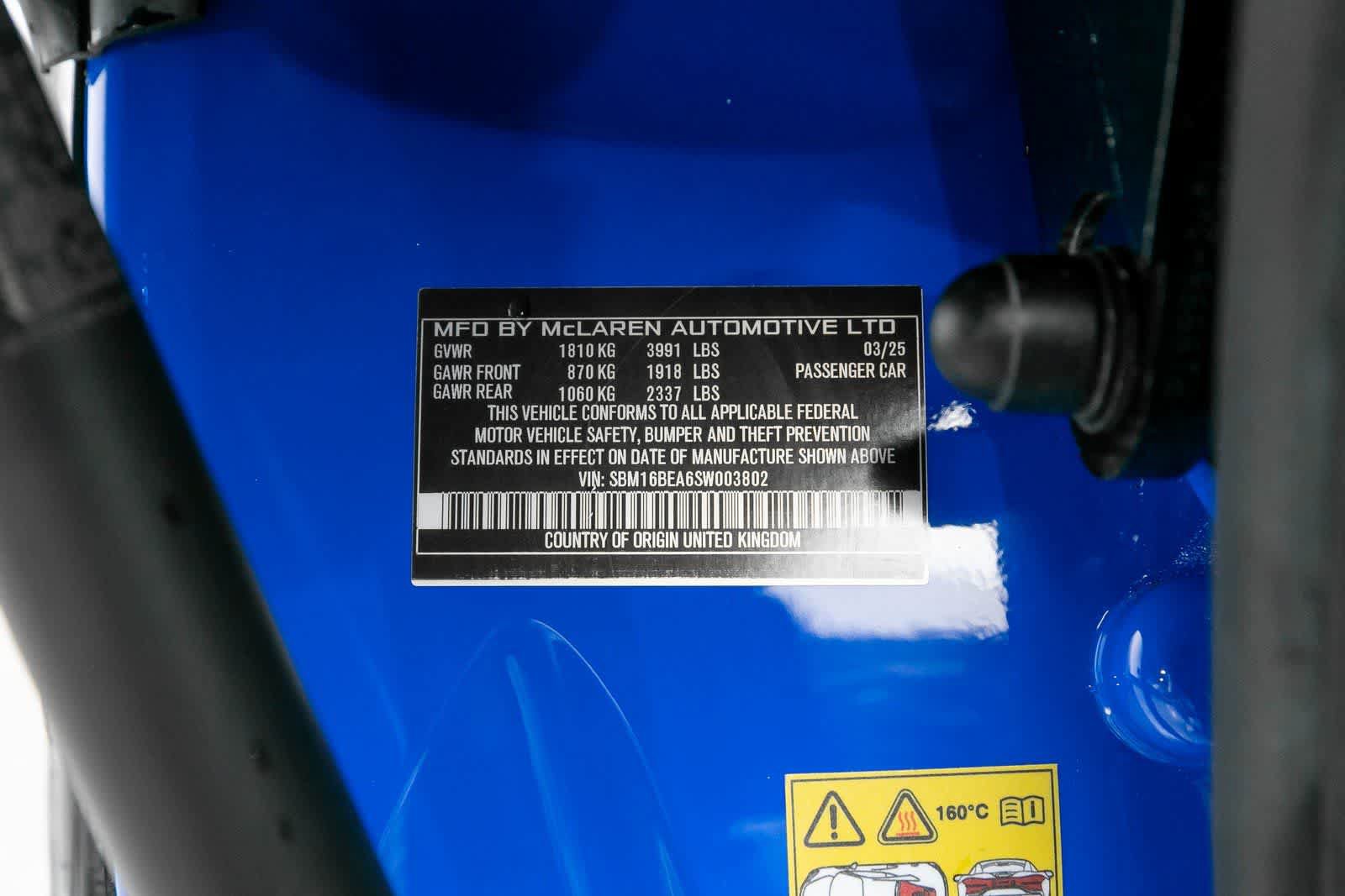 New 2025 McLaren Artura Spider RWD image 21