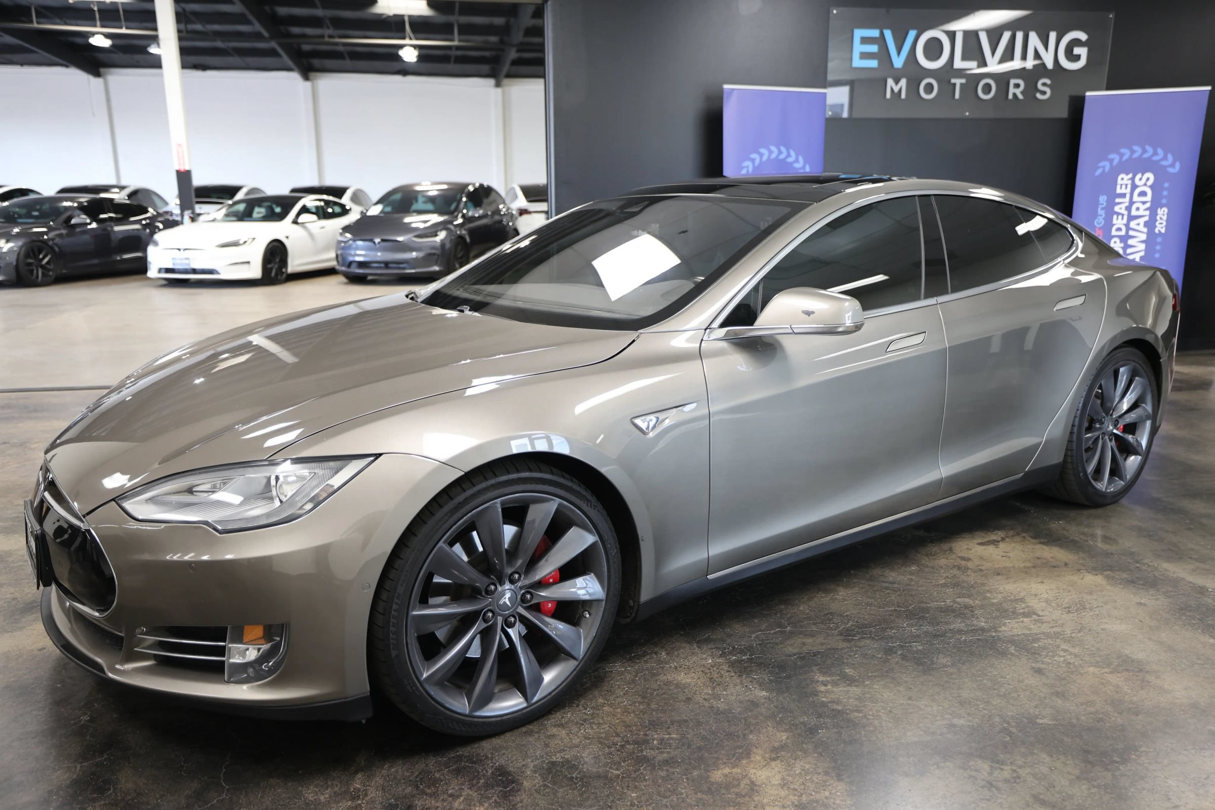 Used 2015 Tesla Model S P85D AWD/4WD image 5