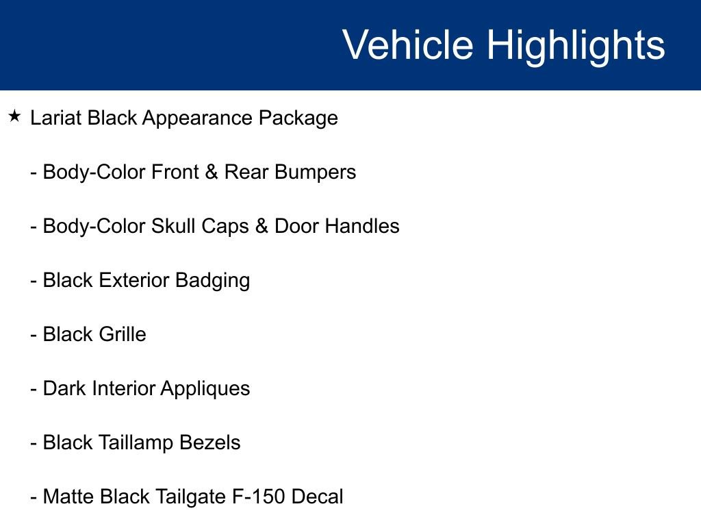 Certified 2025 Ford F150 Lariat w/ Equipment Group 502A High image 24