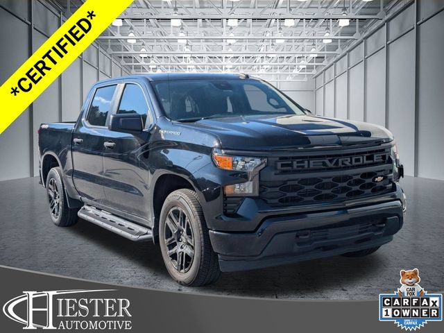 Certified 2023 Chevrolet Silverado 1500 Custom AWD/4WD image 1