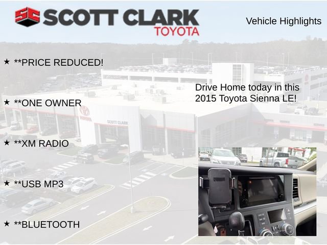 Used 2015 Toyota Sienna LE FWD image 7