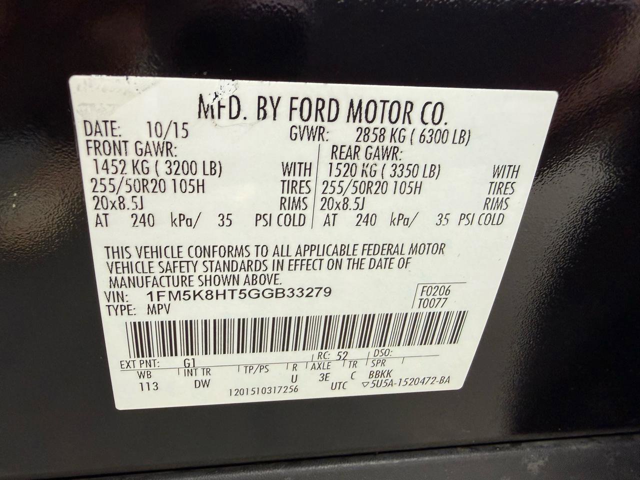 Used 2016 Ford Explorer Platinum AWD/4WD image 44