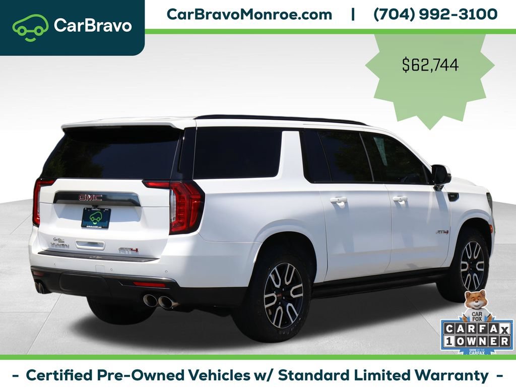 Certified 2023 GMC Yukon XL AT4 w/ AT4 Premium Plus Package AWD/4WD image 7