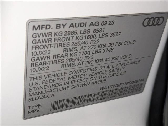 Used 2023 Audi SQ8 Prestige image 27