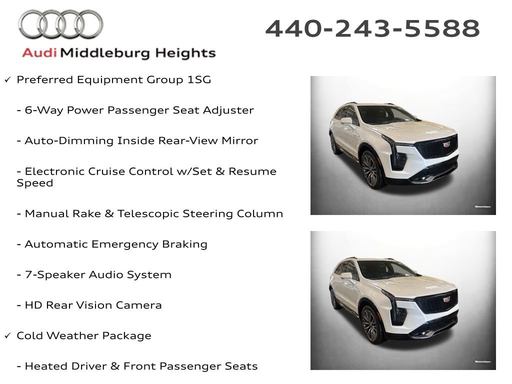 Used 2024 Cadillac XT4 Sport w/ Cold Weather Package image 6