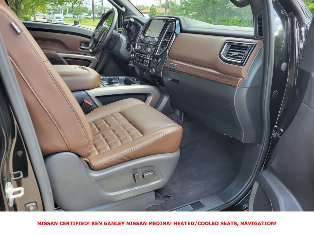 Certified 2023 Nissan Titan Platinum Reserve w/ Off Road Protection Package AWD/4WD image 51
