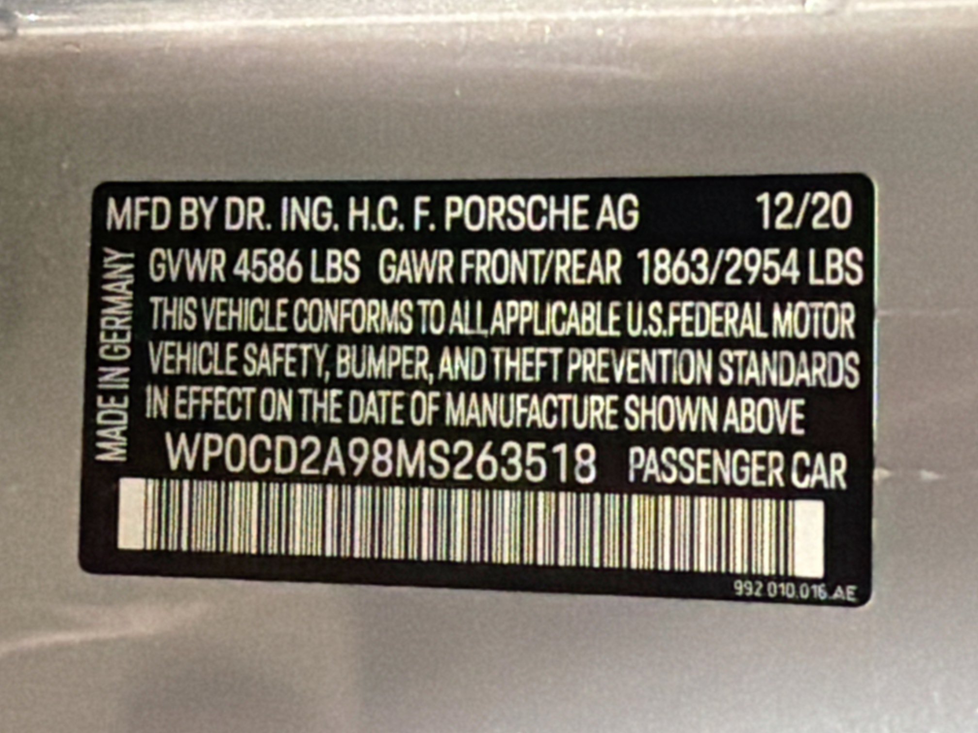 Certified 2021 Porsche 911 Turbo S AWD/4WD image 41