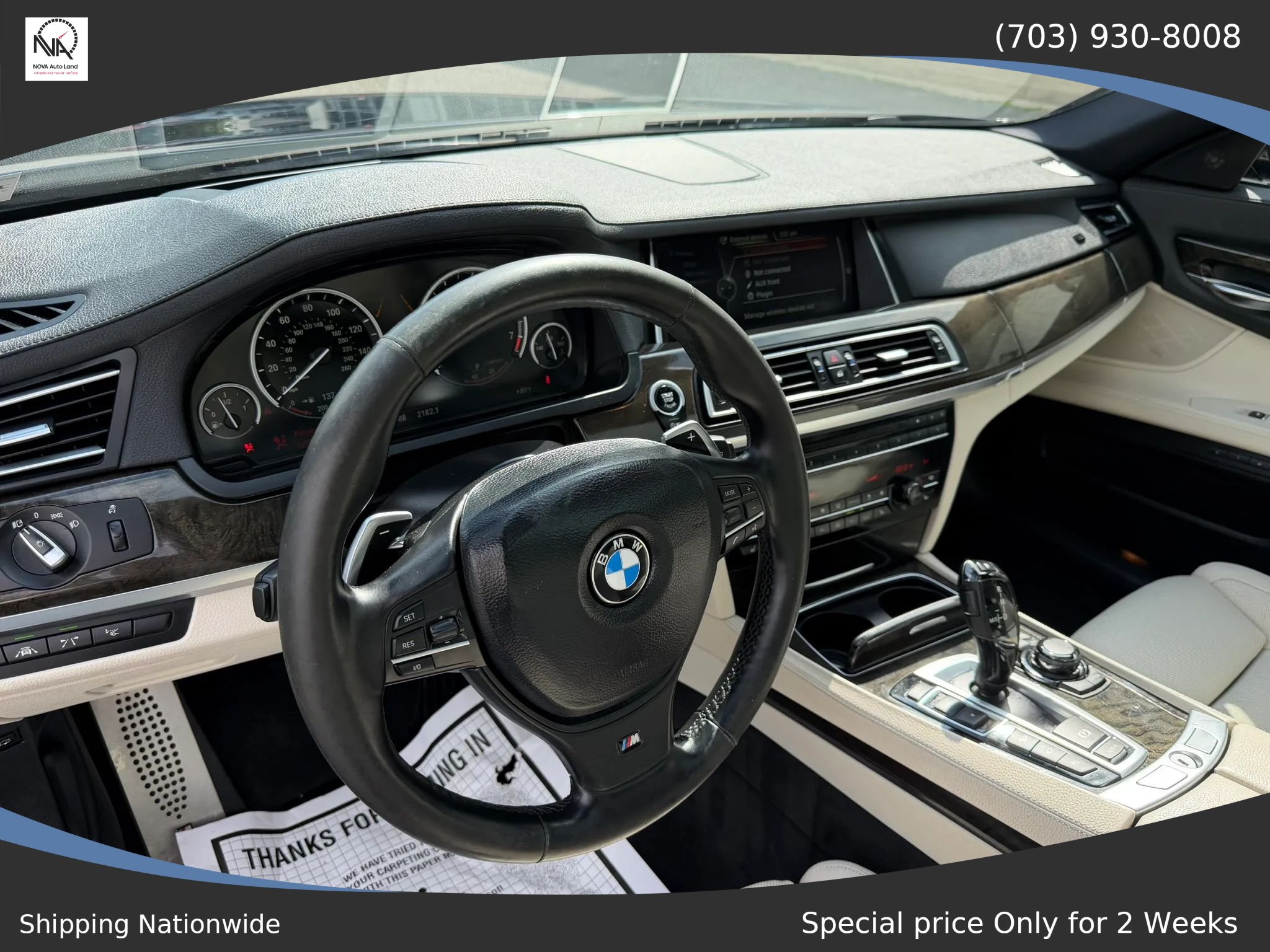 Used 2013 BMW 740Li xDrive AWD/4WD image 16