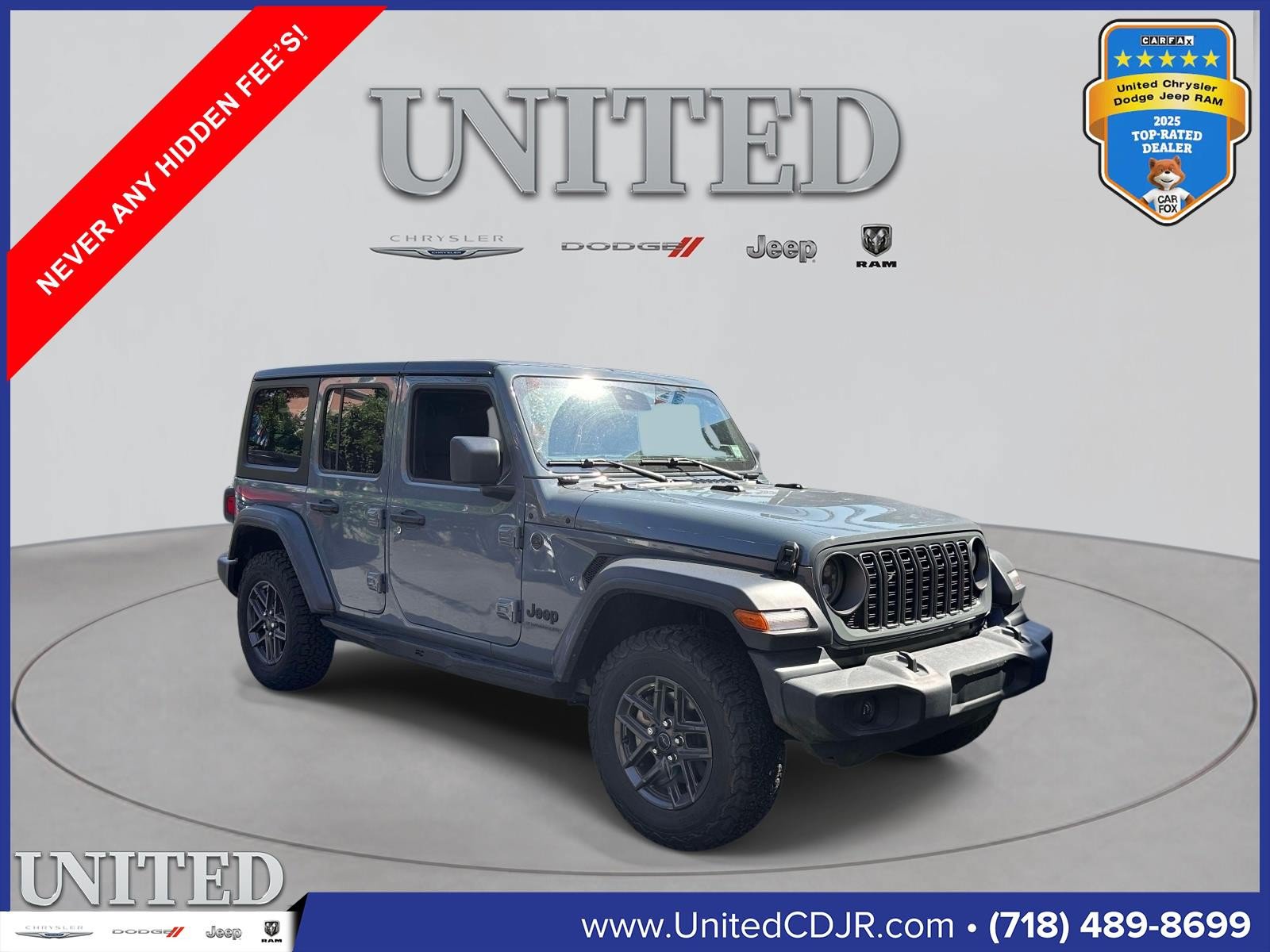 Used 2024 Jeep Wrangler Unlimited Sport AWD/4WD video 1
