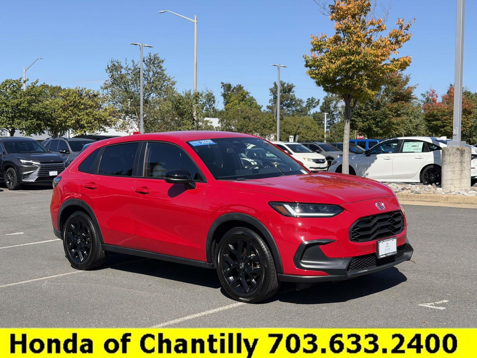 Certified 2025 Honda HR-V Sport