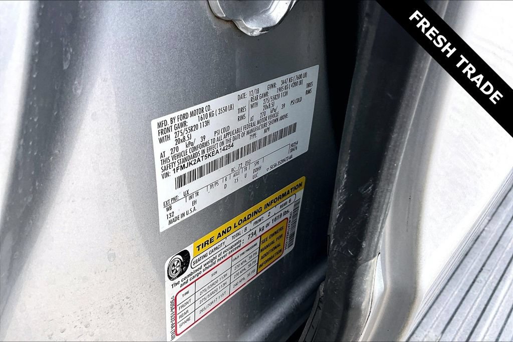 Used 2019 Ford Expedition Max Limited AWD/4WD image 17