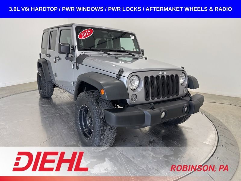 Used 2015 Jeep Wrangler Unlimited Sport w/ Quick Order Package 24S