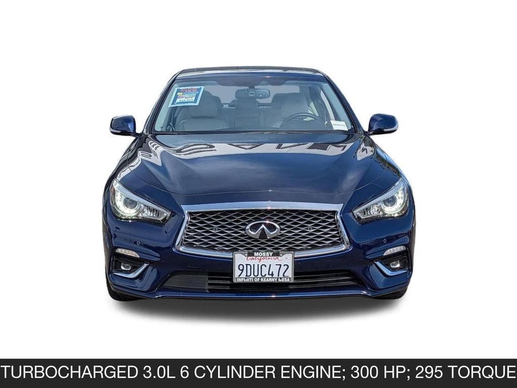 Used 2023 INFINITI Q50 Luxe w/ Cargo Package RWD image 6