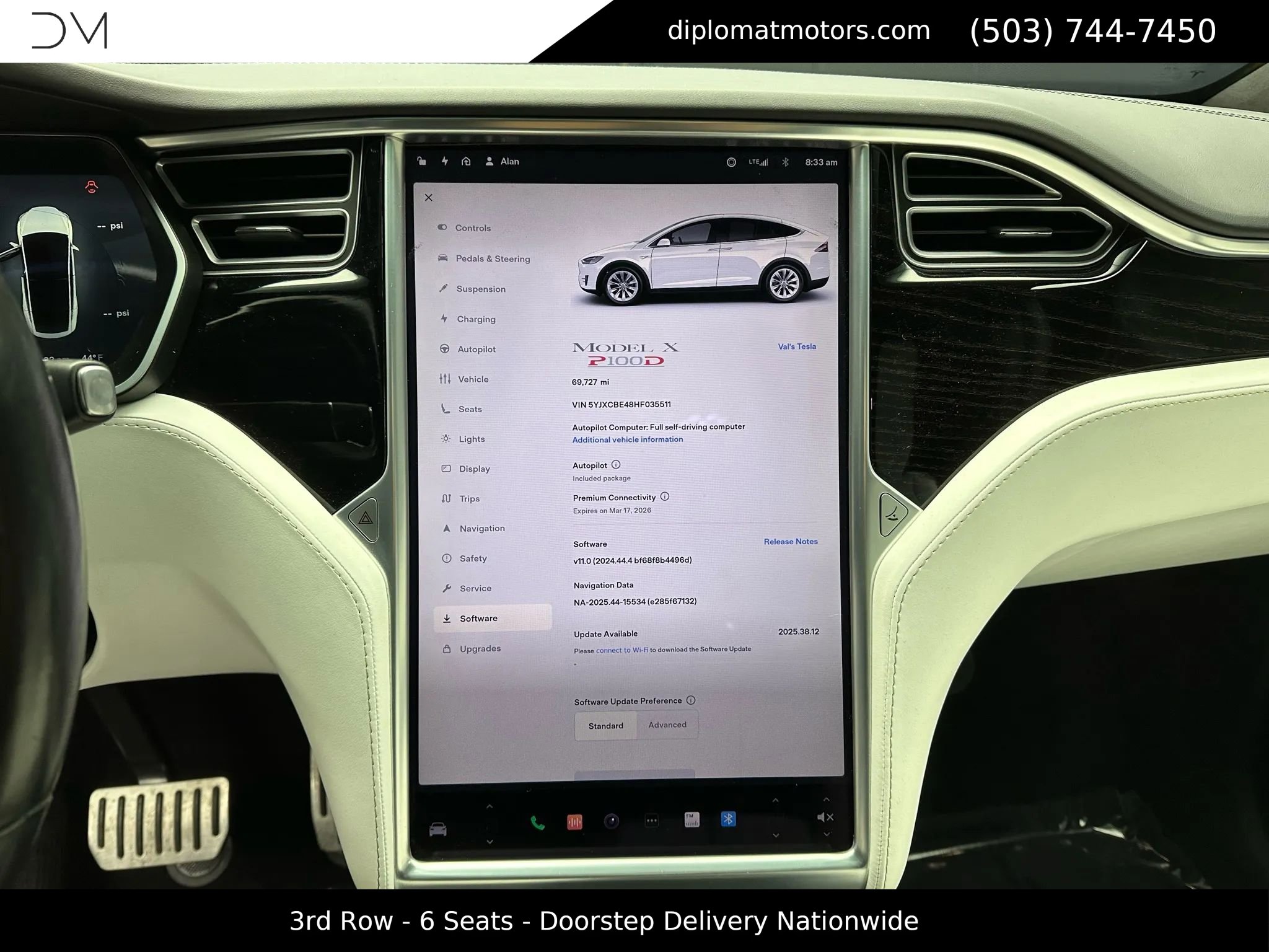 Used 2017 Tesla Model X P100D image 37