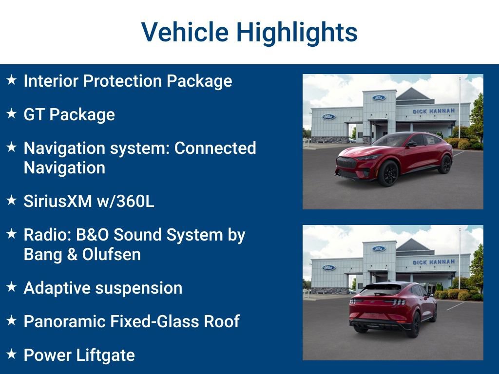 New 2025 Ford Mustang Mach-E GT w/ Interior Protection Package image 3