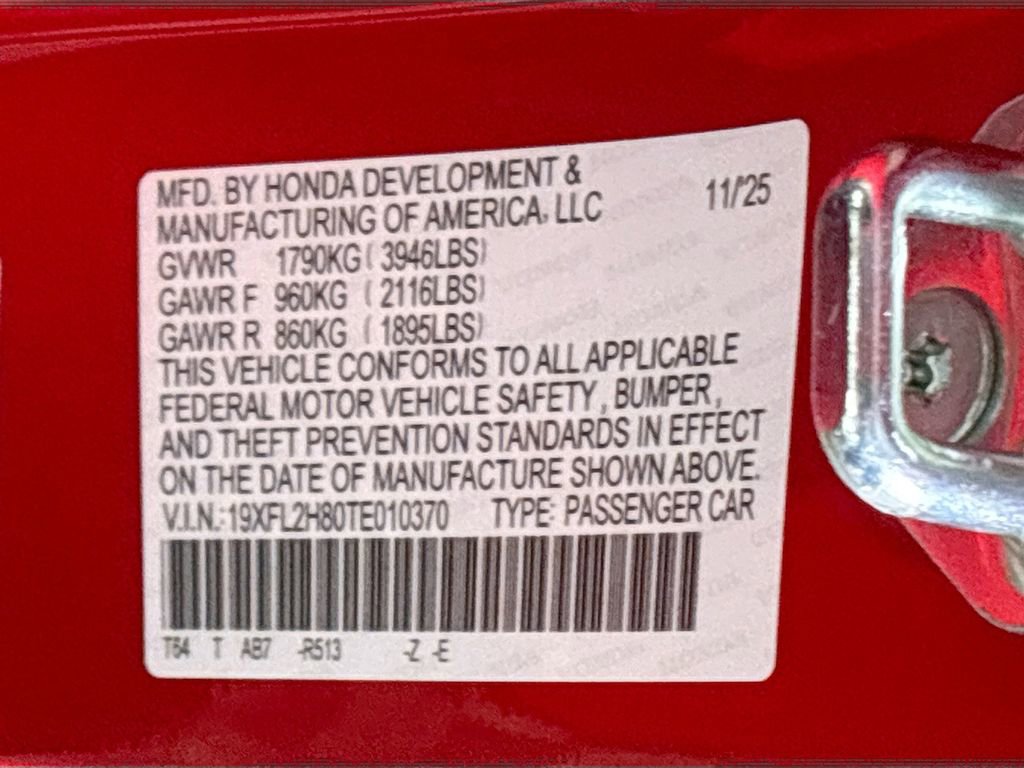 New 2026 Honda Civic Sport image 24