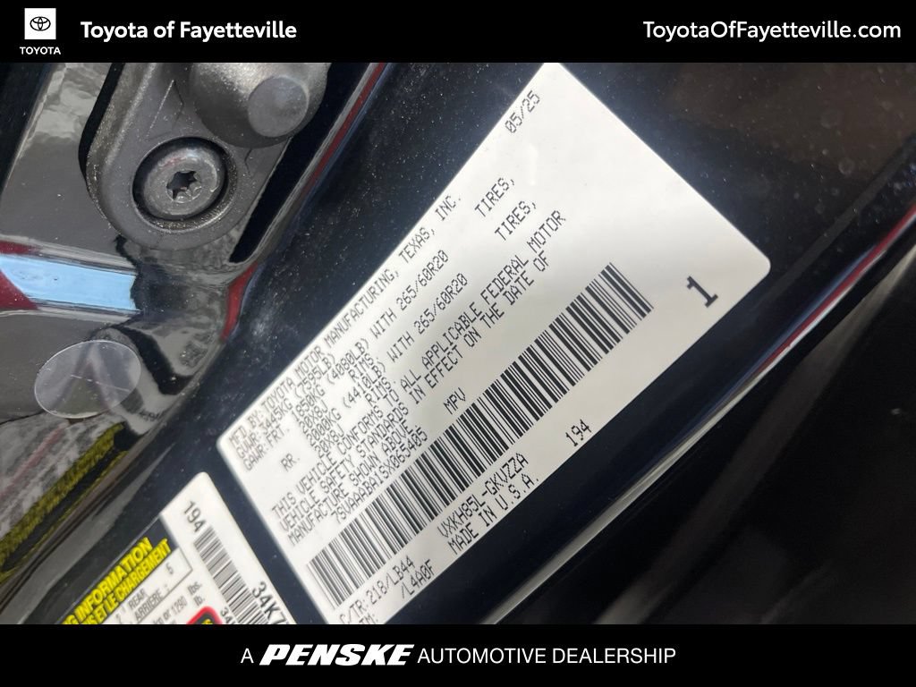 Certified 2025 Toyota Sequoia 1794 Edition AWD/4WD image 26