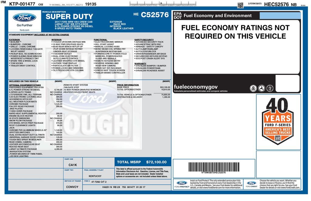 Used 2017 Ford F350 Lariat w/ Lariat Ultimate Package video 2