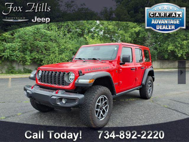 Certified 2025 Jeep Wrangler Unlimited Rubicon w/ Convenience Group AWD/4WD image 3