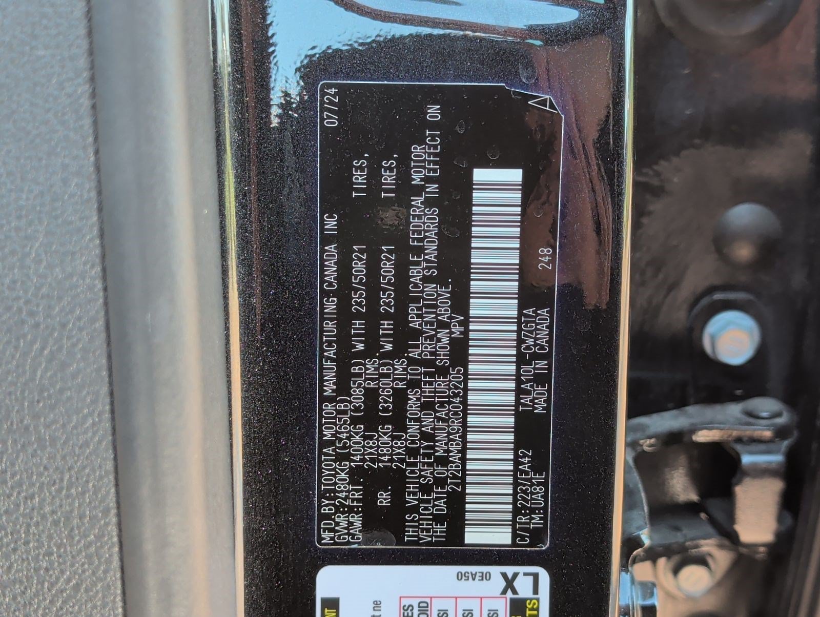 Certified 2024 Lexus RX 350 Premium w/ Convenience Package FWD image 31