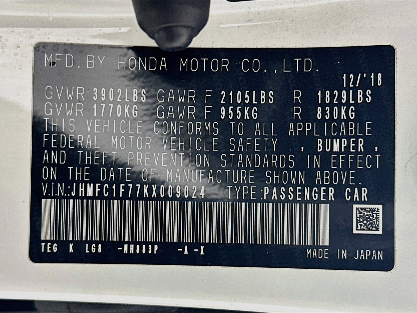 Used 2019 Honda Civic EX-L image 31