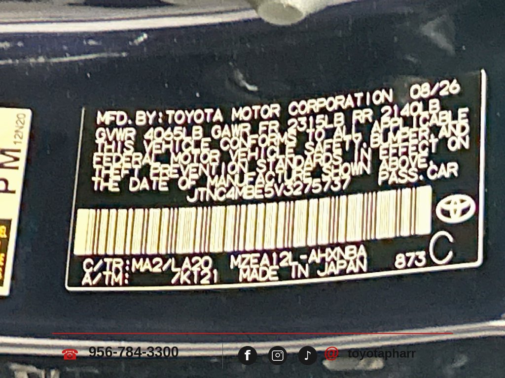 New 2027 Toyota Corolla XSE FWD image 29