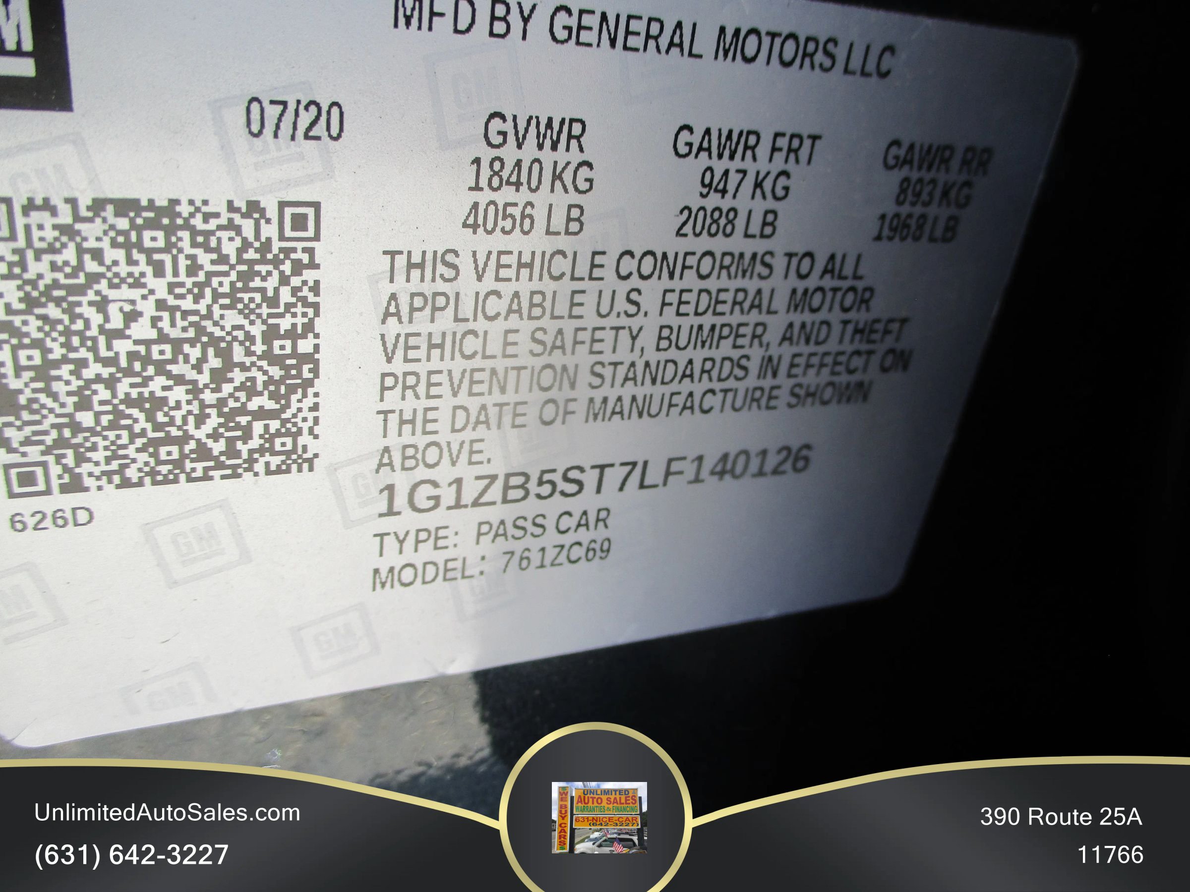 Used 2020 Chevrolet Malibu LS w/ LPO, Convenience Package 1 FWD image 13