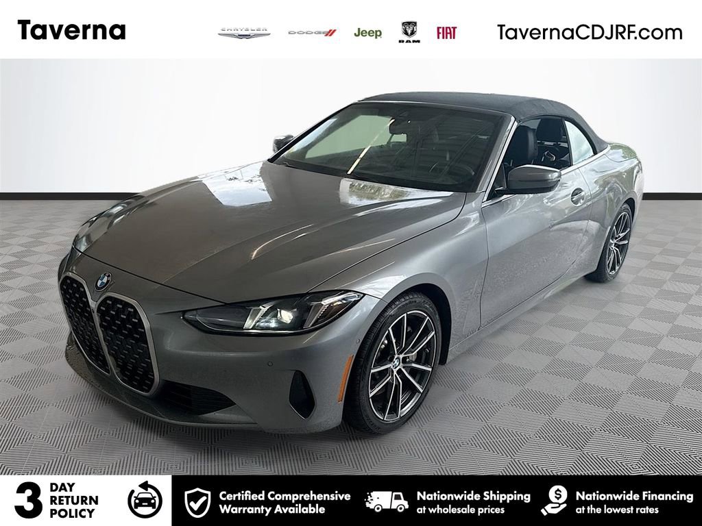 Used 2025 BMW 430i Convertible w/ Premium Package
