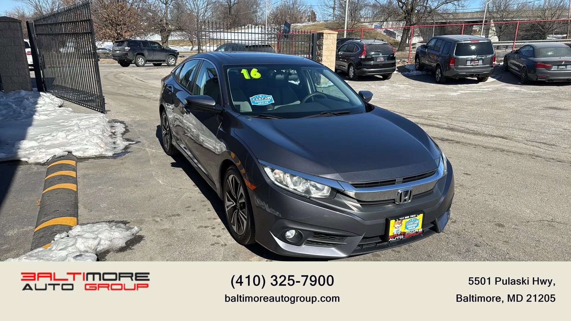 Used 2016 Honda Civic EX-T image 3