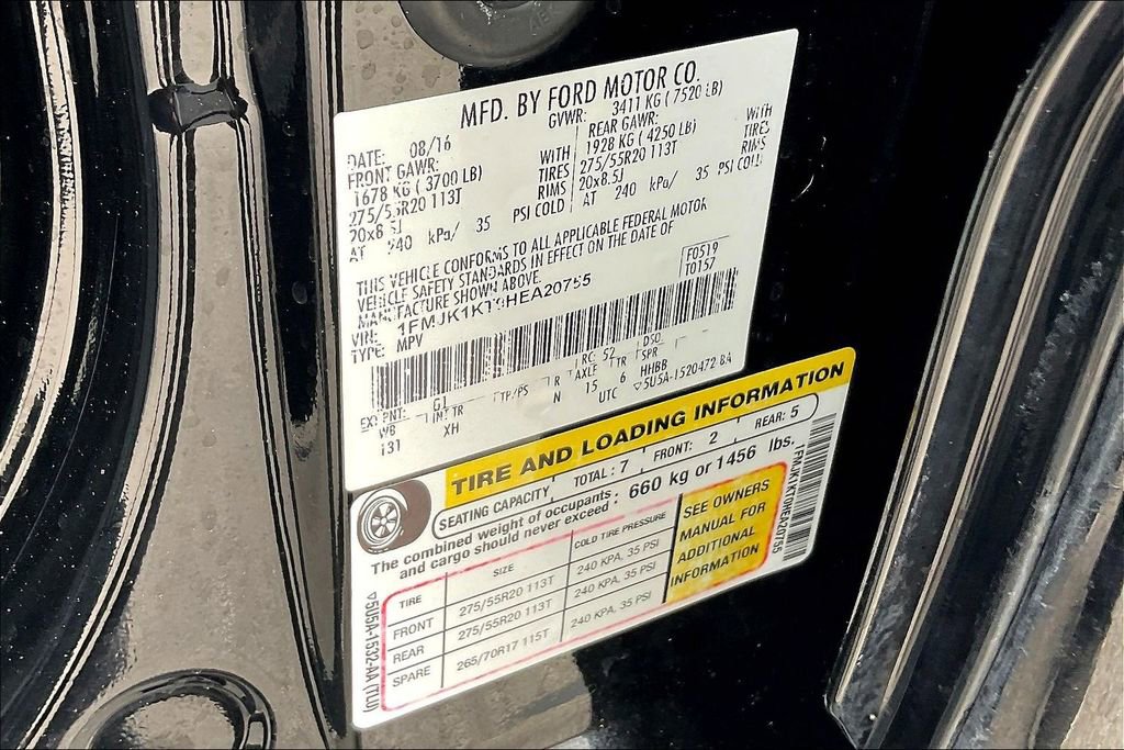 Used 2017 Ford Expedition EL Limited w/ Equipment Group 301A image 16