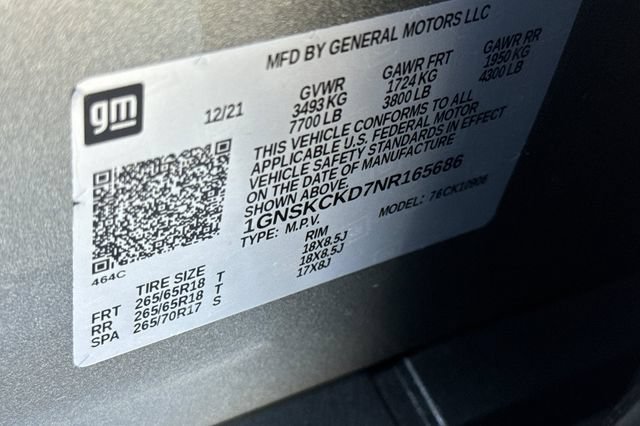 Used 2022 Chevrolet Suburban LT AWD/4WD image 58