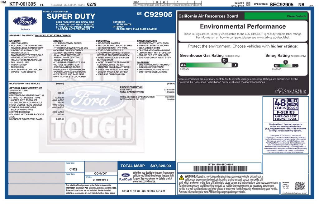 Used 2025 Ford F350 Platinum AWD/4WD image 4