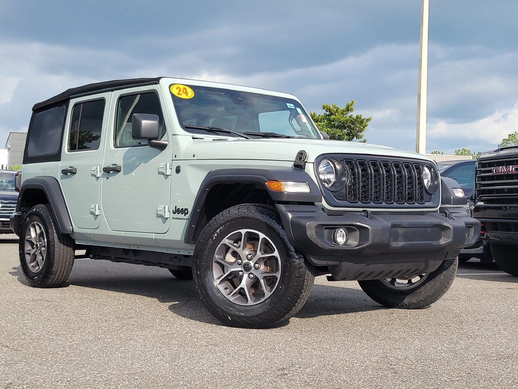 Certified 2024 Jeep Wrangler Unlimited Sport