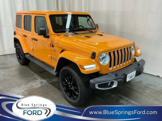 Used 2021 Jeep Wrangler Unlimited Sahara w/ Cold Weather Group AWD/4WD image 1