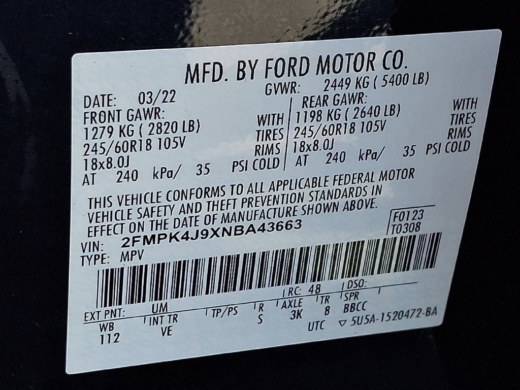 Used 2022 Ford Edge SEL w/ Convenience Package AWD/4WD image 33