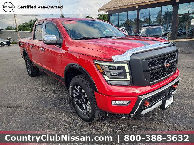 Certified 2022 Nissan Titan PRO-4X w/ Off Road Protection Package AWD/4WD image 2