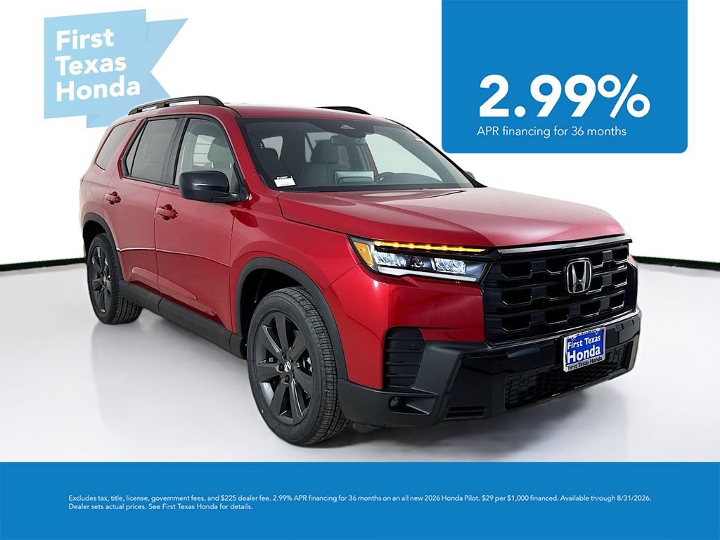 New 2026 Honda Pilot Sport image 1