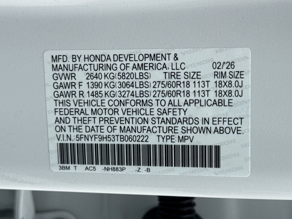 New 2026 Honda Passport TrailSport image 28