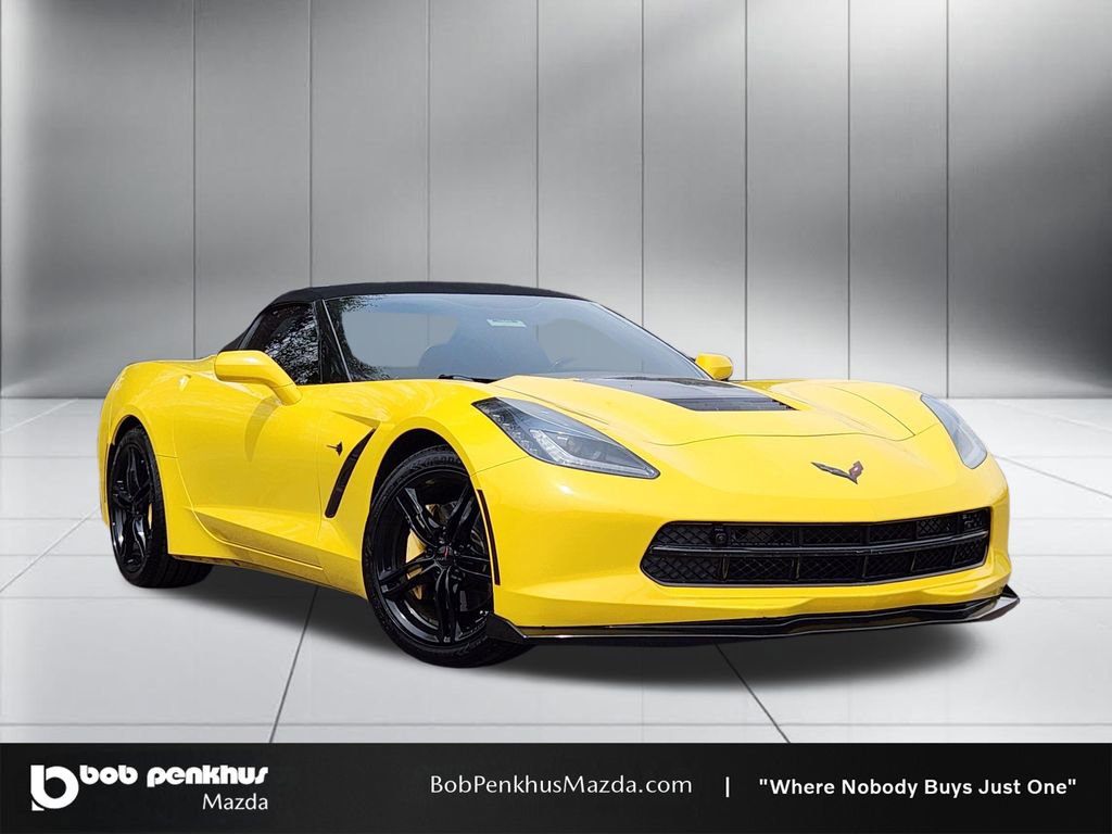 Used 2017 Chevrolet Corvette Stingray Convertible w/ 3LT Preferred Equipment Group image 1