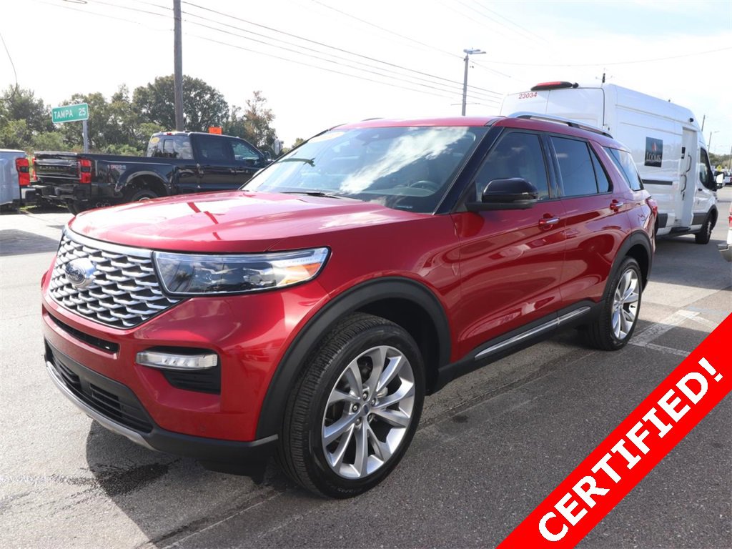 Certified 2022 Ford Explorer Platinum w/ Equipment Group 601A image 3