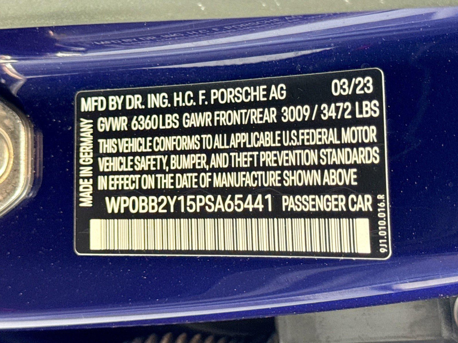 Certified 2023 Porsche Taycan 4S image 25