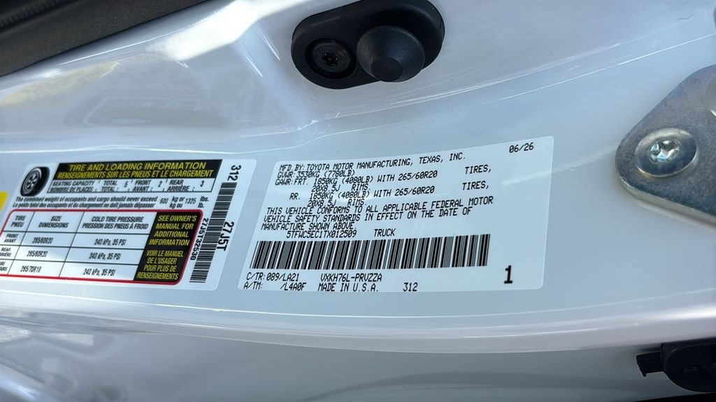 New 2026 Toyota Tundra Platinum AWD/4WD image 30