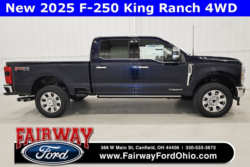 New 2025 Ford F250 King Ranch w/ Chrome Package