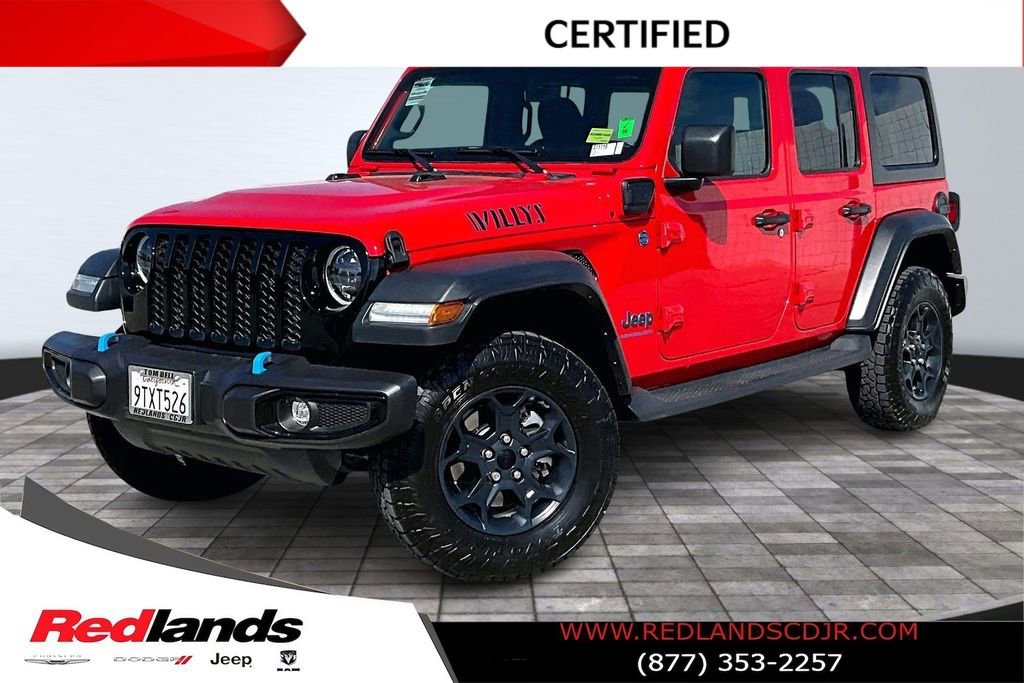 Used 2023 Jeep Wrangler Unlimited w/ 8.4" Radio Group image 1