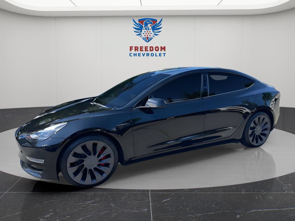 Used 2023 Tesla Model 3 Performance AWD/4WD image 2