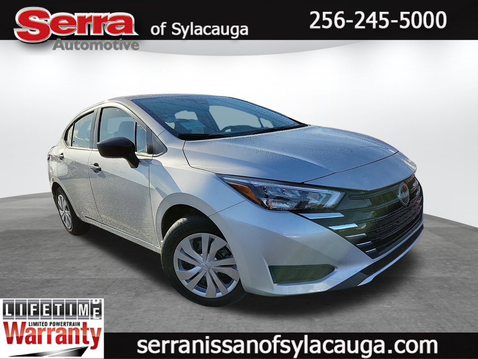 New 2025 Nissan Versa S w/ Trunk Package FWD image 1