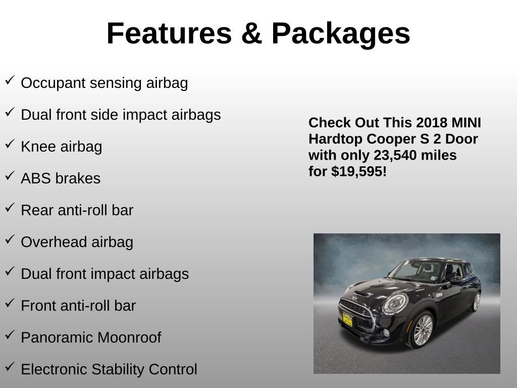 Used 2018 MINI Cooper S FWD image 17