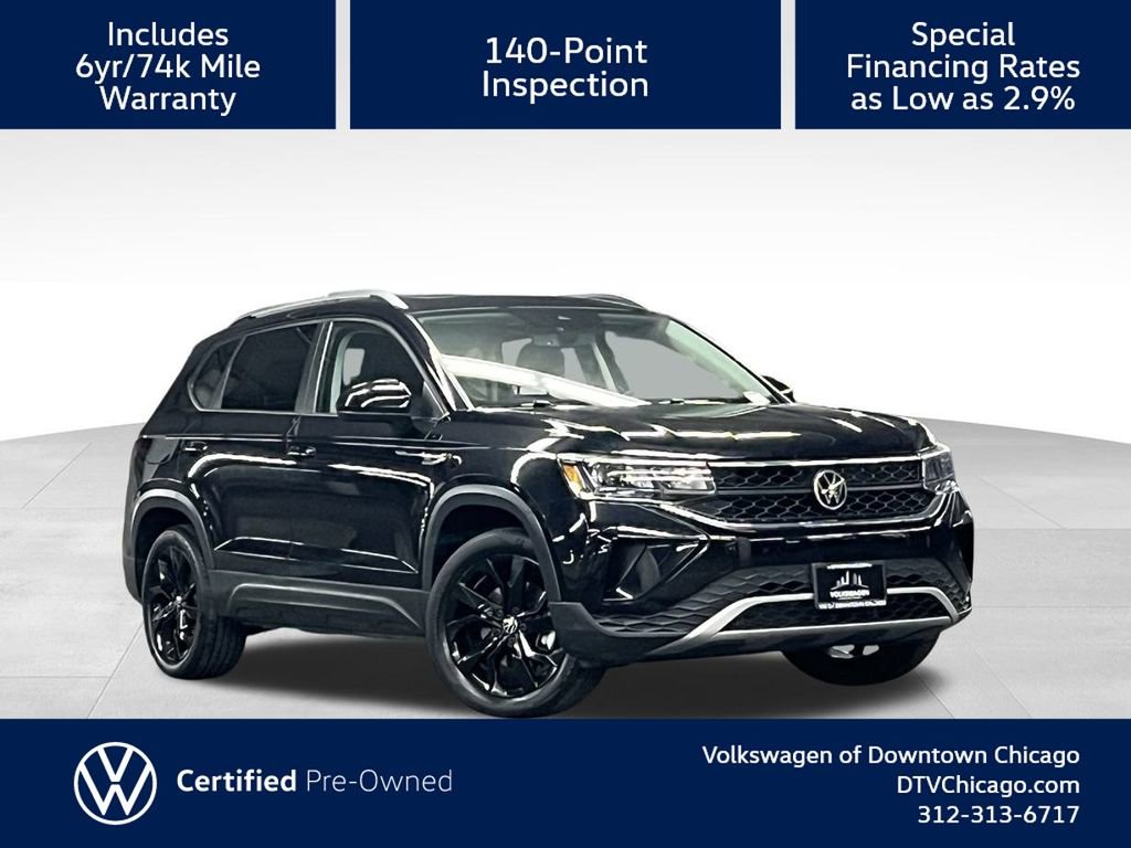 Used 2022 Volkswagen Taos SE w/ Panoramic Sunroof Package image 1