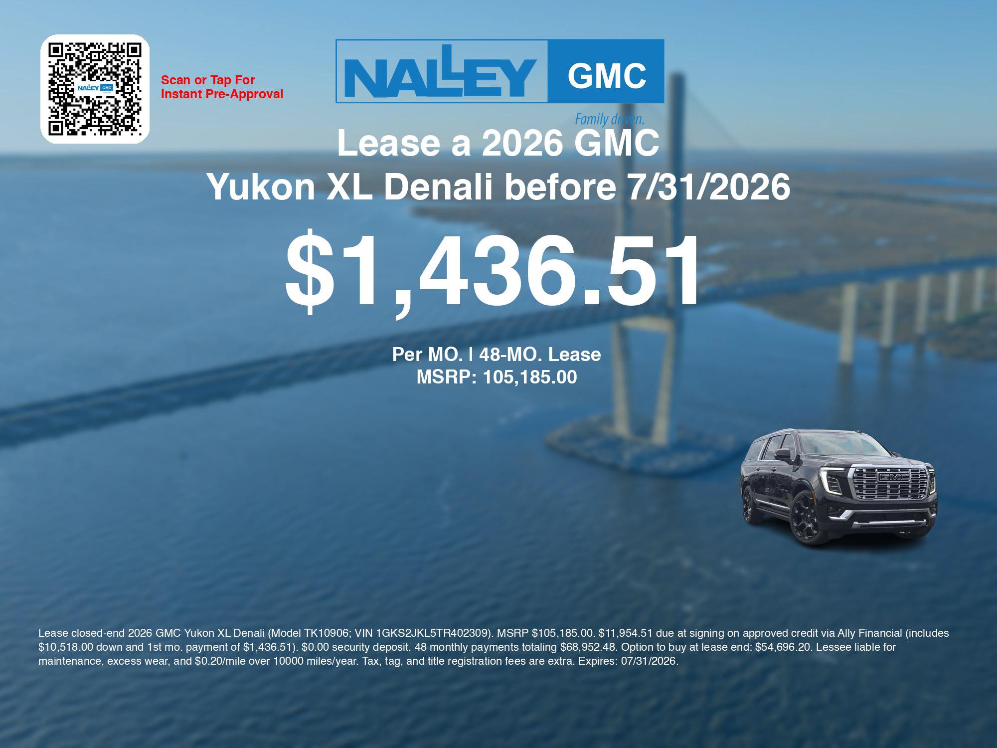 New 2026 GMC Yukon XL Denali w/ Denali Reserve Package AWD/4WD image 3